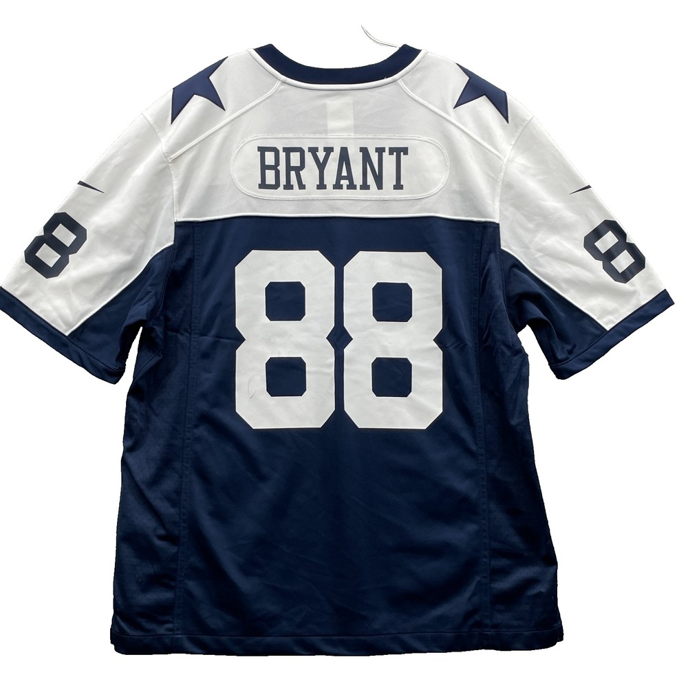 Dallas‎ Cowboys #88 Dez Bryant Jersey Men's XL Blue Nike On Field NFL Sportswear